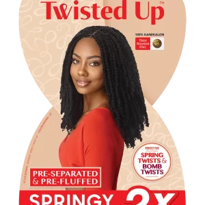 SPRINGY AFRO TWIST 16"