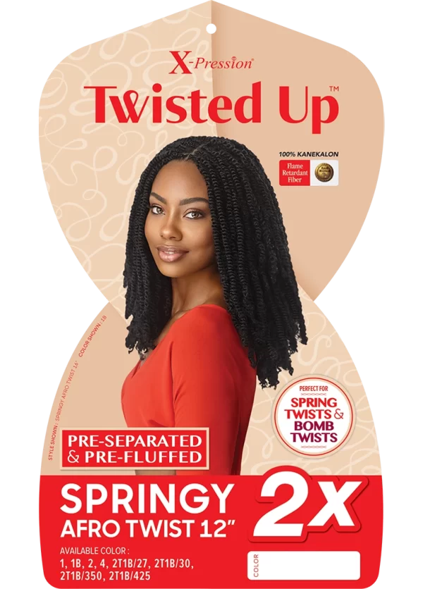 SPRINGY AFRO TWIST 16"
