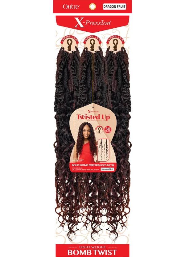 BOHO SPRING MERMAID LOCS 18" 3X - Image 2