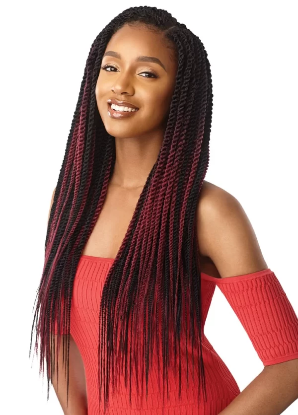 X-PRESSION SENEGAL TWIST MEDIUM NATURAL TIP 45 STRANDS 20"-2 - Image 3